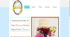 Desktop Screenshot of cakesinbloomington.com